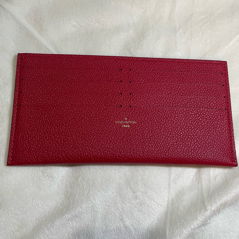 Louis Vuitton Red Empreinte Insert ❤️